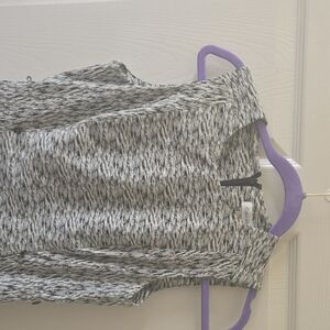 Calvin Klein Monochrome Textured Midi Dress